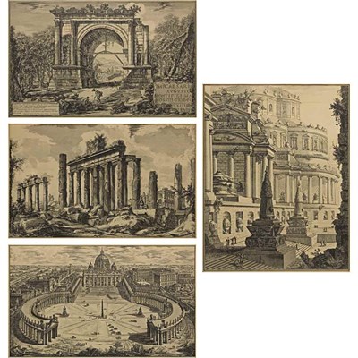 Lot 72 - Giovanni B. Piranesi VEDUTA DELL'RCO...