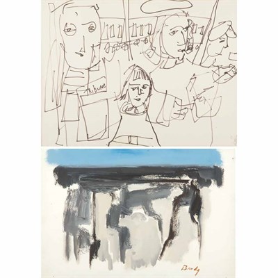 Lot 19 - Gandy Brodie American, 1924-1975 (i) Breakfast...