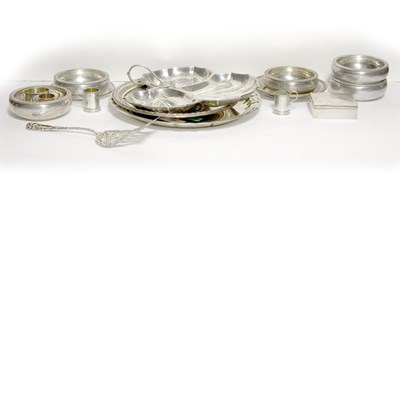 Lot 387 - Group of Sterling Silver Table Articles...