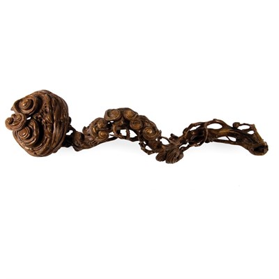Lot 263 - Chinese Bamboo Ruyi Scepter Early 19th century...