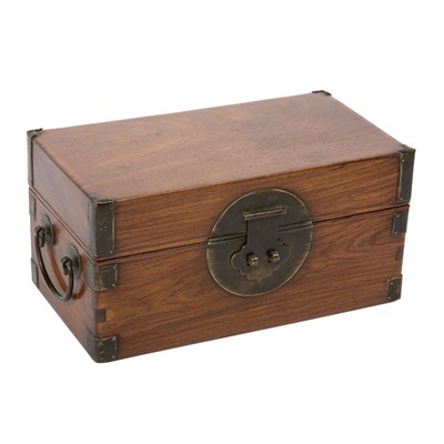 Lot 103 - Chinese Huanghuali Box 18th Century Of...