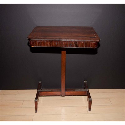 Lot 326 - Regency Style Rosewood Side Table Height 29...