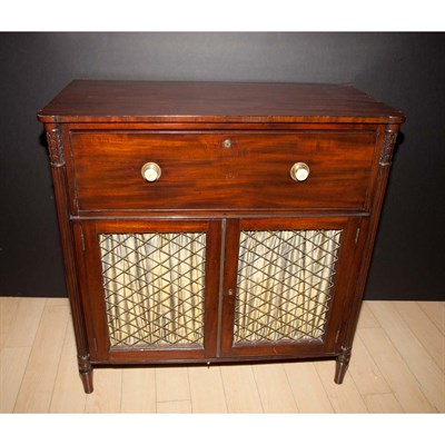 Lot 341 - Regency Mahogany Cabinet with Butler's Desk...