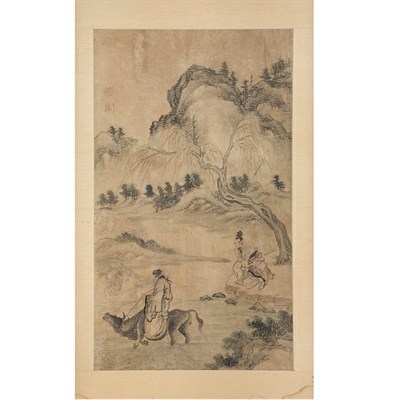 Lot 35 - Kim Hong Do (Tan Won) Korean, 1745-1815...