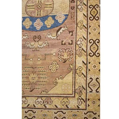 Lot 620 - Khotan Rug East Turkestan, circa 1875 The...