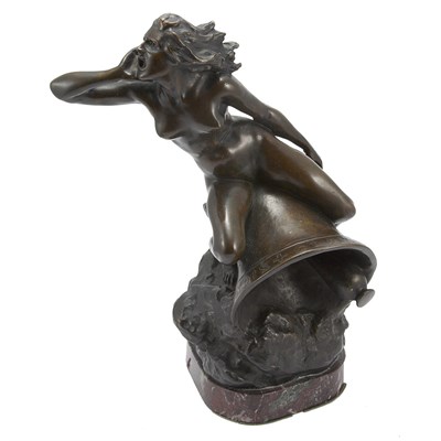 Lot 121 - Bronze Figure of a Siren After a model by...