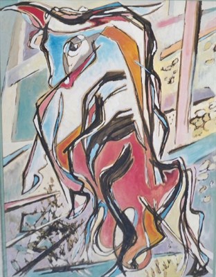 Lot 18 - Raffaele Castello Italian, 1905-1969 Bull,...