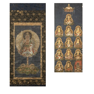 Lot 21 - Japanese School 18th/19th Century Buddhist...