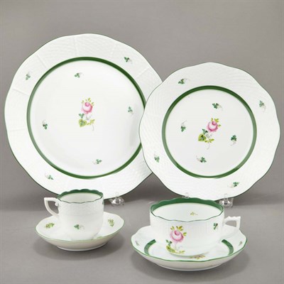Lot 180 - Herend Porcelain Partial Dinner Service...