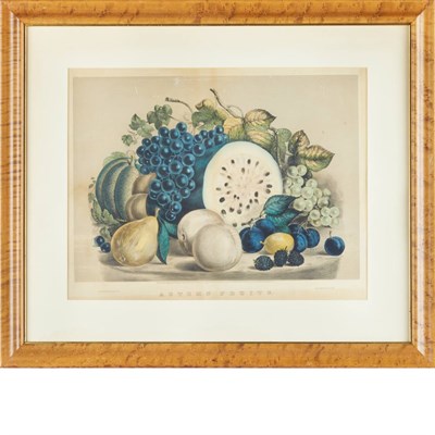 Lot 76 - Currier & Ives, publishers AUTUMN FRUITS...