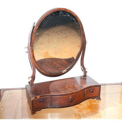Lot 144 - George III Mahogany Shaving Stand Height 24...