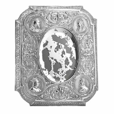 Lot 357 - Continental Silver Dressing Mirror 18th/19th...