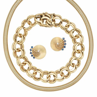 Lot 8 - Group of Gold Jewelry