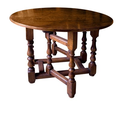 Lot 195 - Provincial Mahogany Center Table Height 30...