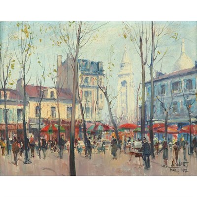 Lot 59 - J. Salabet French, 20th Century Place du...