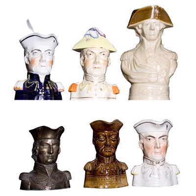 Lot 147 - Group of Eight Porcelain Duke of Wellington...