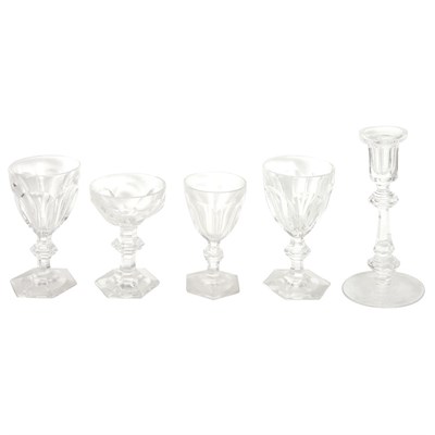 Lot 248 - Set of Baccarat Glass Stemware Approximately...