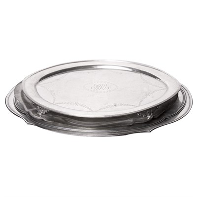 Lot 275 - Group of Four Sterling Silver Trays Total...