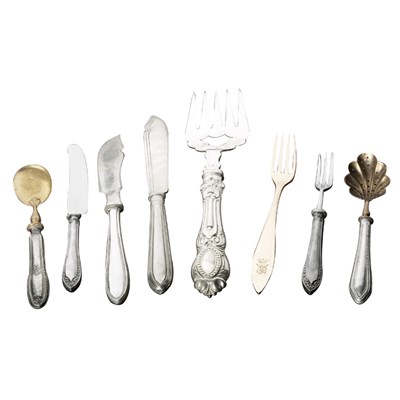 Lot 290 - Miscellaneous Group of Mother-of-Pearl Handled,...