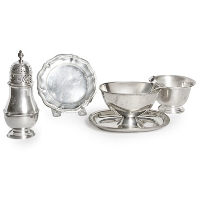 Lot 315 - Group of Continental and American Sterling...