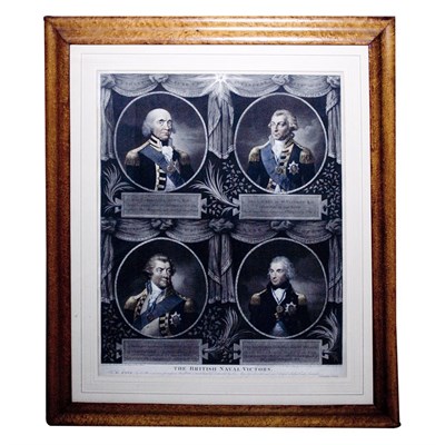 Lot 74 - Valentine Green THE BRITISH NAVAL VICTORS Hand-...