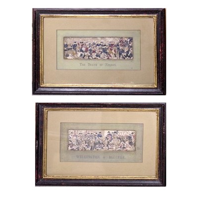 Lot 80 - Thomas Stevens THE DEATH OF NELSON; WELLINGTON...