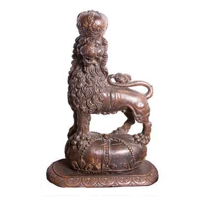 Lot 387 - Renaissance Style Carved Walnut Figure of a...