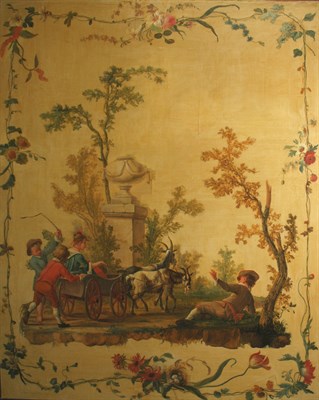 Lot 1078A - French School 20th Century Children with a...
