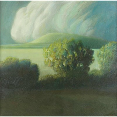 Lot 138 - Robert Kipniss American, b. 1931 Landscape...
