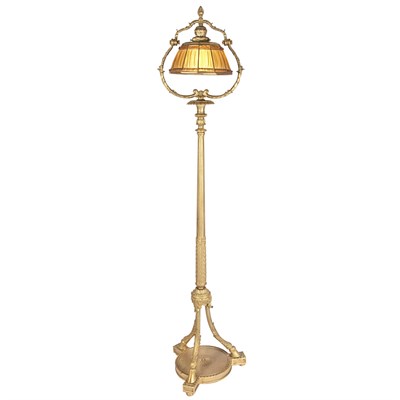 Lot 491 - Tiffany Studios Gilt-Bronze and Favrile Glass...