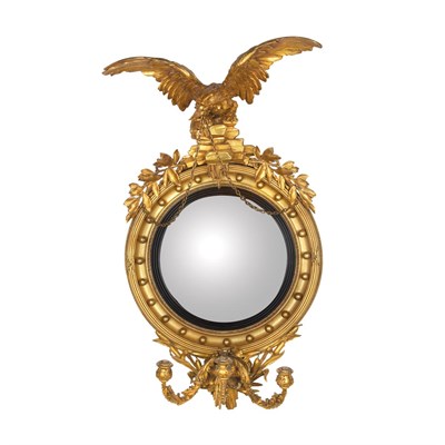 Lot 488 - Regency Style Part Ebonized Gilt-Wood...