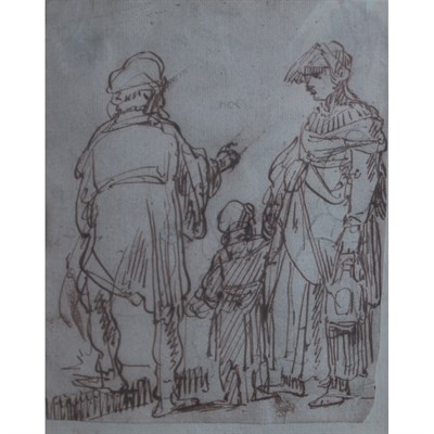 Lot 53 - School of Rembrandt Van Rijn The Dismissal of...