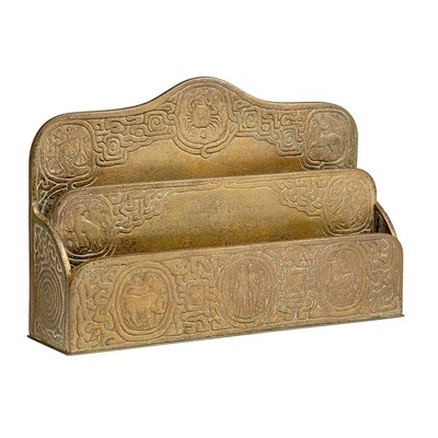 Lot 483 - Tiffany Studios Gilt-Bronze Two-Tier Paper...