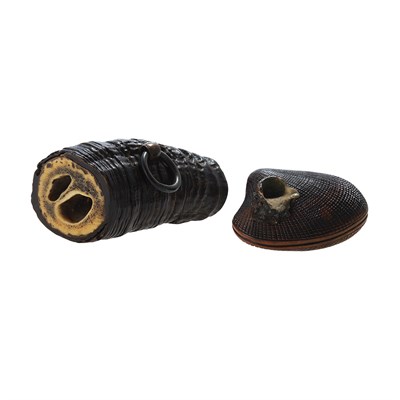 Lot 17 - Two Japanese Boxwood Toggles 19th Century...