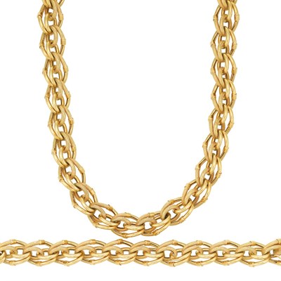 Lot 178 - Gold Chain Necklace/Bracelet Combination
