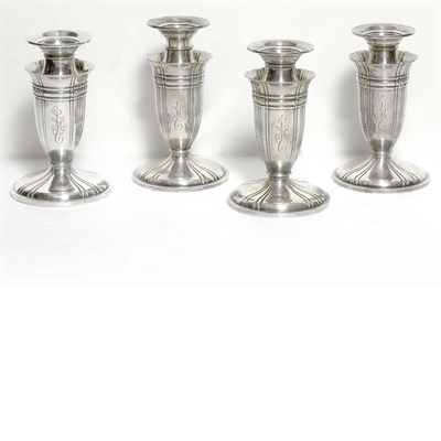 Lot 383 - Set of Four Gorham Sterling Silver...
