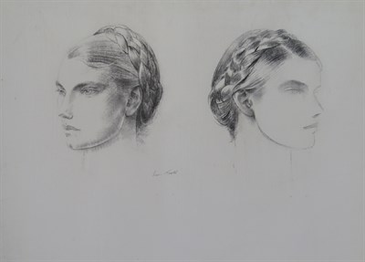 Lot 56 - Leon Kroll American, 1884-1974 Figure Studies...
