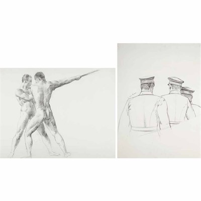 Lot 7 - Leon Kroll American, 1884-1974 Figure Study of...