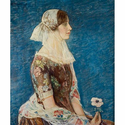 Lot 37 - Maurice Fromkes American, 1872-1931 La...