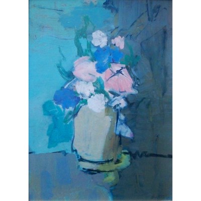 Lot 46 - John Edward Heliker American, 1909-2000 Floral...