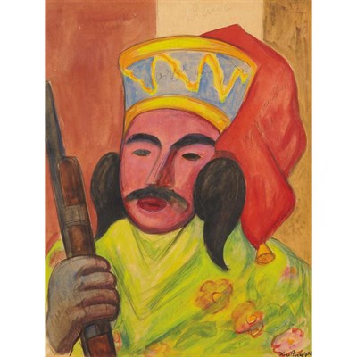 Lot 172 - Diego Rivera Mexican, 1886-1957 Study for...