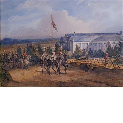 Lot 108 - Orlando Norie British, 1832-1901 The Queen's...