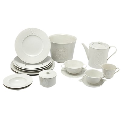 Lot 506 - Royal Berlin Porcelain Dinner Service In the...