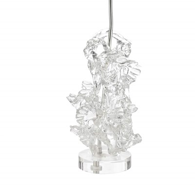 Lot 135 - 20th Century Design Lamp Glass, acrylic and...