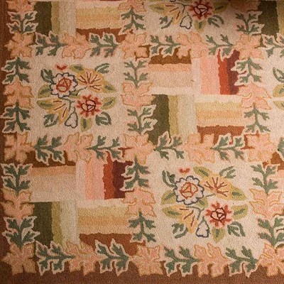 Lot 466 - Hooked Carpet China, mid 20th century The...