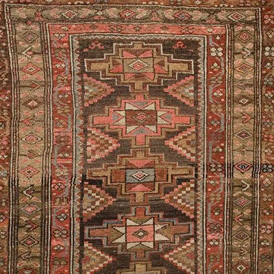 Lot 458 - Kurdish Runner West Persia, circa 1900 The...