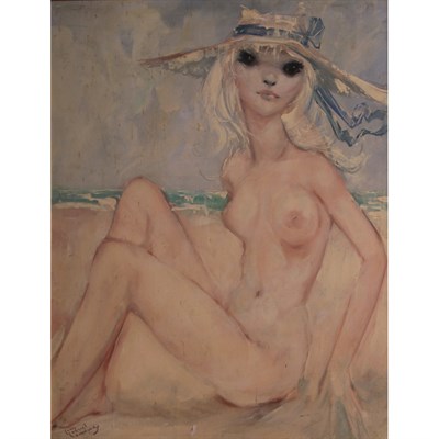 Lot 22 - Manner of Jean-Gabriel Domergue French,...