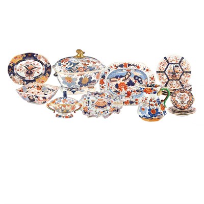 Lot 499 - Assembled Mason's Ironstone Dinner Service...