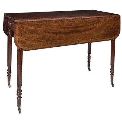 Lot 554 - Regency Mahogany Pembroke Table Circa 1810...