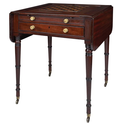 Lot 582 - Regency Part Ebonized Satinwood, Ebony and...